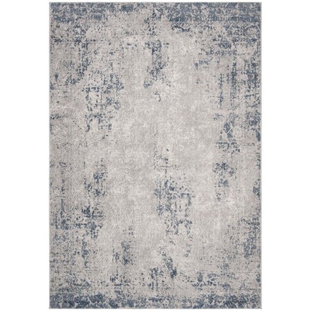Safavieh 5 ft. 3 in. x 7 ft. 6 in. Invista 400 Power-Loomed Rectangle Rug Gray & Ivory INV465F-5
